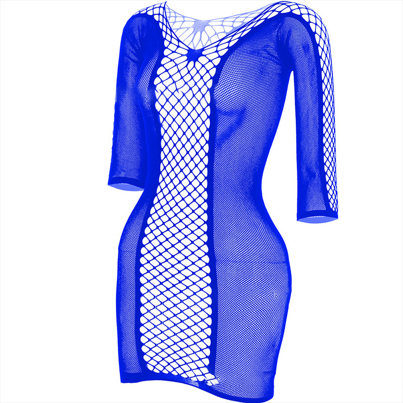 Sheer mesh cut-out bodycon mini skirt