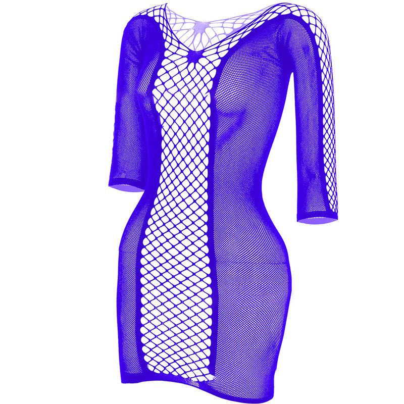 Sheer mesh cut-out bodycon mini skirt